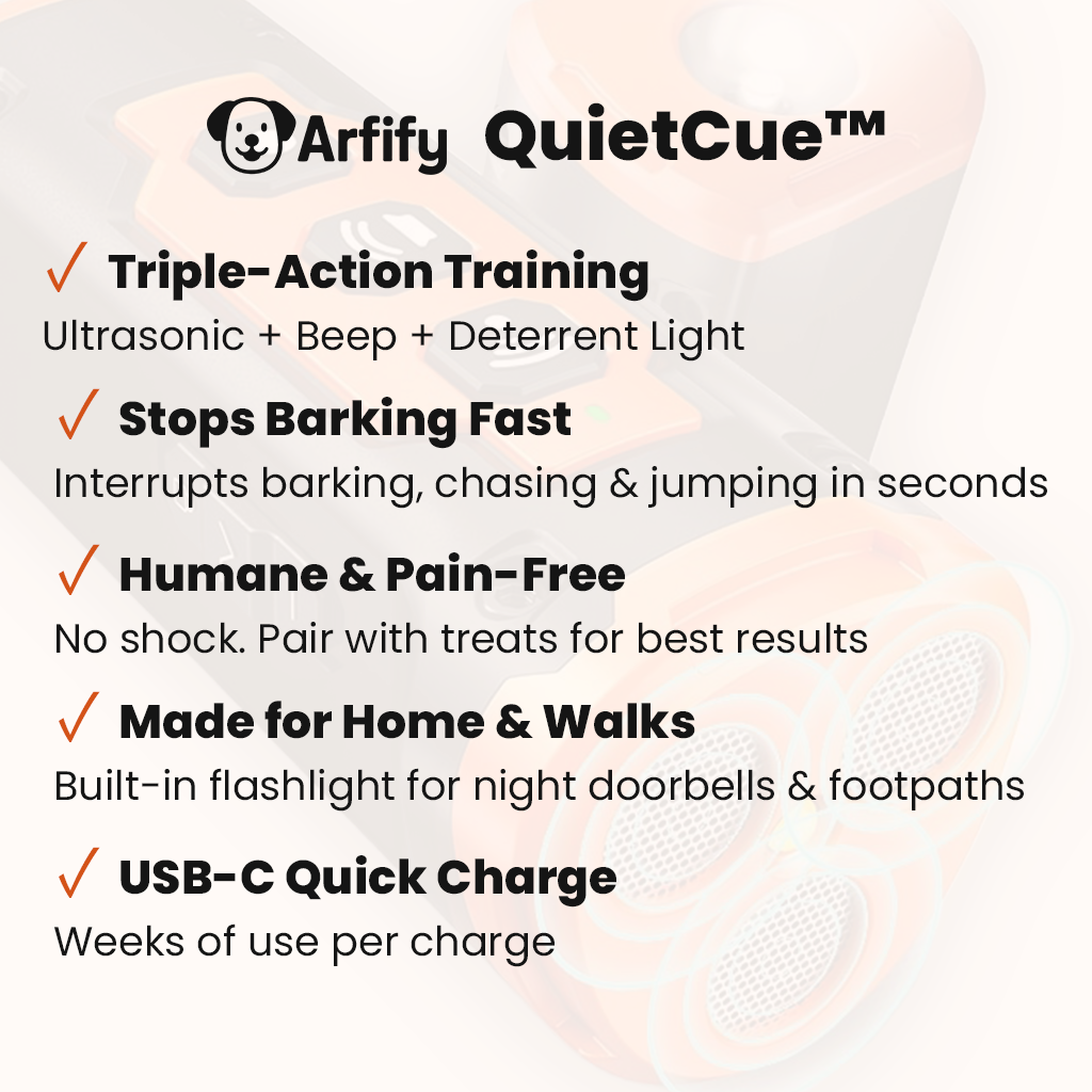 Arfify QuietCue™ XP30 - Ultrasonic Bark Control