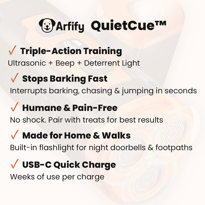 Arfify QuietCue™ XP30 - Ultrasonic Bark Control